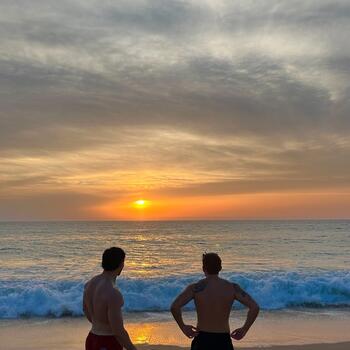 Being by the sea = happiness
