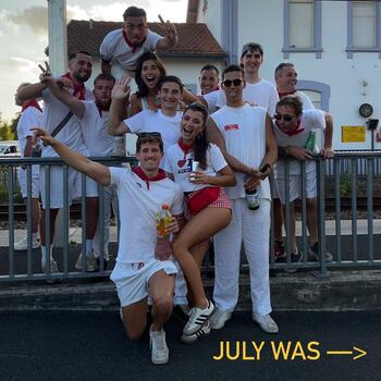 What a month !! Cant wait for august. Come and joins us at Shiftings sands surf house :) .